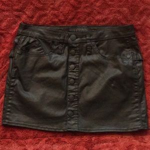 ROCK & REPUBLIC faux leather mini skirt
